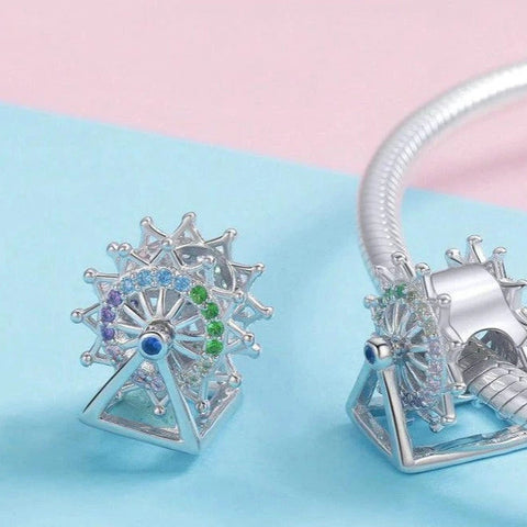 Sterling Silver Ferris Wheel Charm