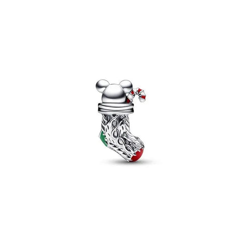 Festive Mouse & Stocking Charm