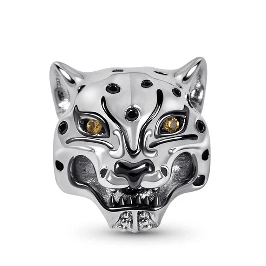 jewlouli fierce panther pandora charm jewelry fits pandora bracelet