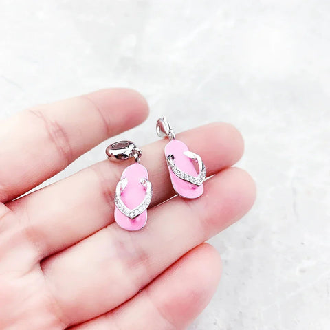 Flip Flop Pink Charm