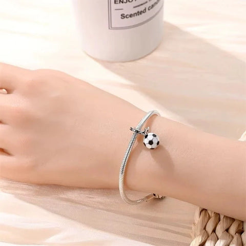 jewlouli football-star-dangle-pandora-charm-jewelry__ fits pandora bracelet