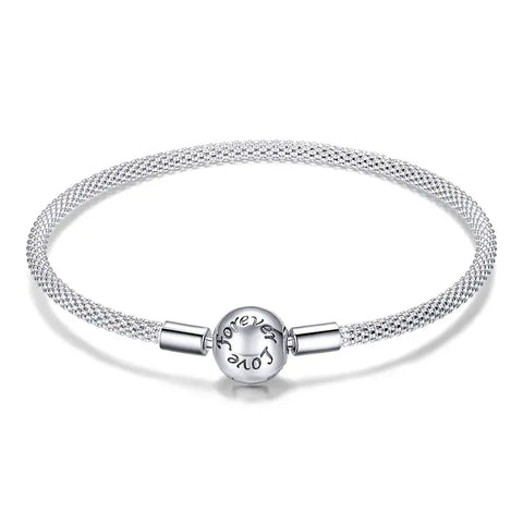 Love Forever Silver Bracelet - Love Forever Silver Bracelet