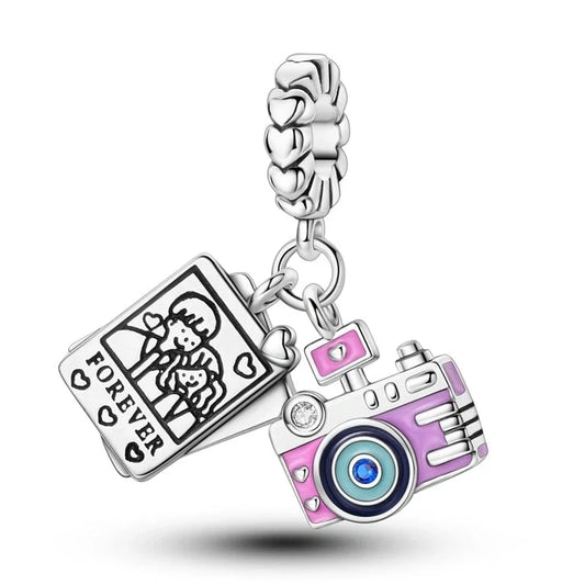 jewlouli forever moments camera photo pandora charm jewelry fits pandora bracelet