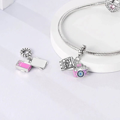 jewlouli forever moments camera photo pandora charm jewelry fits pandora bracelet