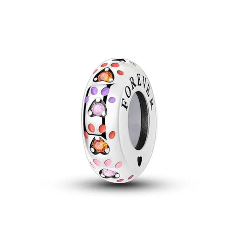 Forever Paw Print Charm - Forever Paw Print Charm