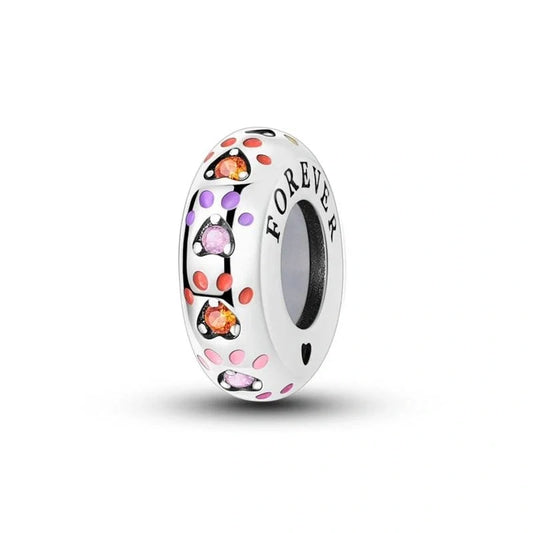 jewlouli forever paw print pandora charm jewelry fits pandora bracelet