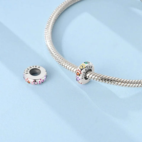 jewlouli forever paw print pandora charm jewelry fits pandora bracelet