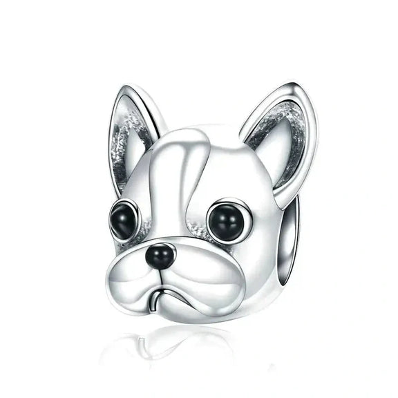 French Bulldog Charm - french-bulldog fits Pandora bracelet affordable charm Jewelry