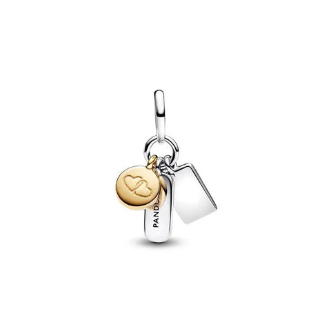 Friendship Triple Dangle Charm - Friendship Triple Dangle Charm