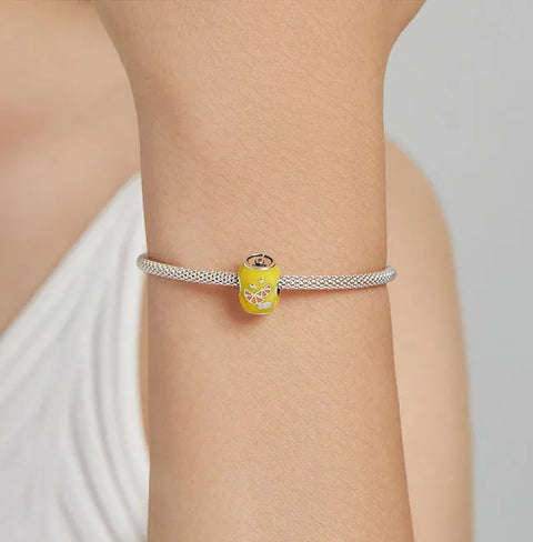 Orange Soda Can Charm