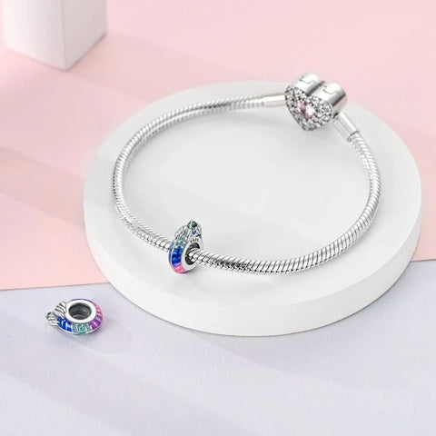 jewlouli galaxy glow unicorn pandora charm jewelry fits pandora bracelet