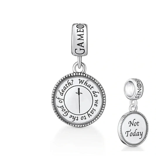 jewlouli game of throne not today pandora charm jewelry fits pandora bracelet