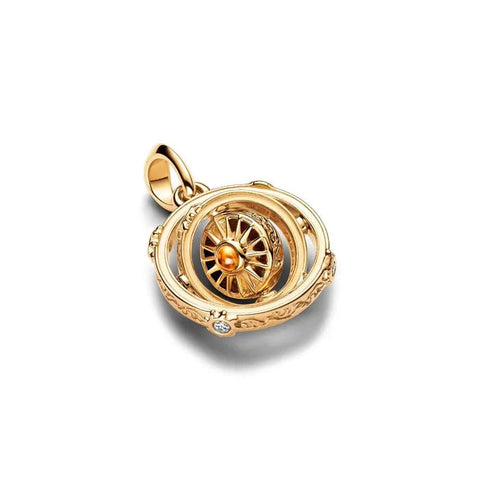 Spinning Astrolabe Dangle Charm