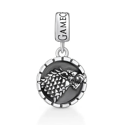 Howling Wolf Charm