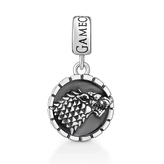 Howling Wolf Charm