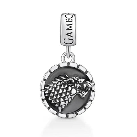 jewlouli game of thrones wolf pandora charm jewelry fits pandora bracelet