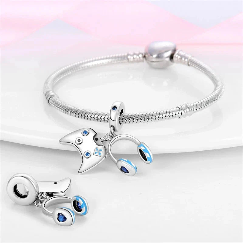 gamer-charm affordable fits Pandora bracelet Jewelry charm