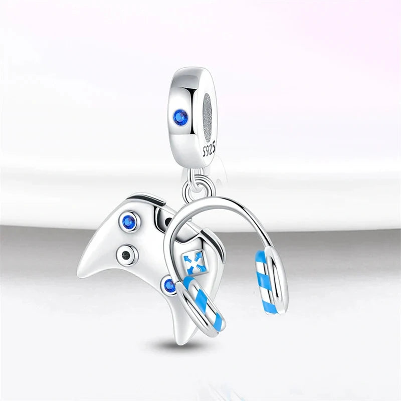 gamer-charm affordable charm fits Pandora bracelet Jewelry