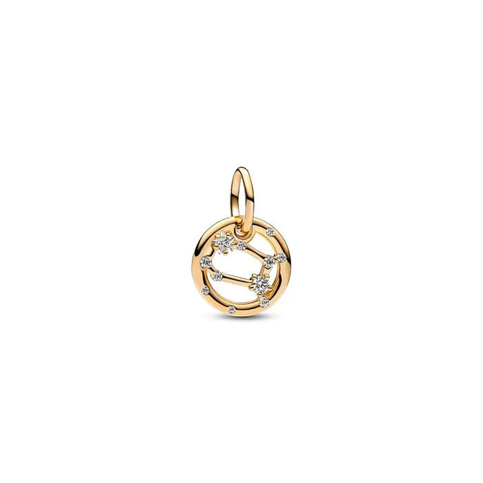 Pandora Shine Gemini charm, ideal for astrology lovers looking to personalize charm bracelets