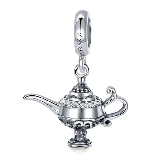 genie-lamp affordable Pandora charm fits bracelet Jewelry