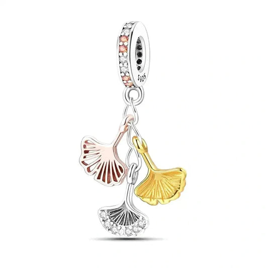 Gingko Leaf Charm