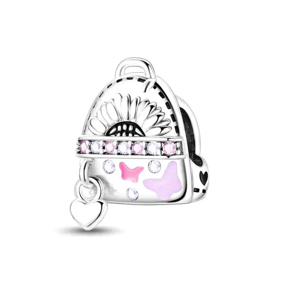 Girl Backpack Charm - girl-backpack-charm charm Jewelry affordable fits Pandora bracelet