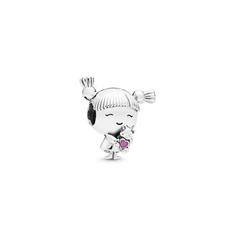 Girl with Pigtails Charm - Girl with Pigtails Charm
