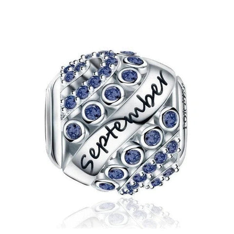 Glittering Birthstone Bead Charms - Glittering Birthstone Bead Charms