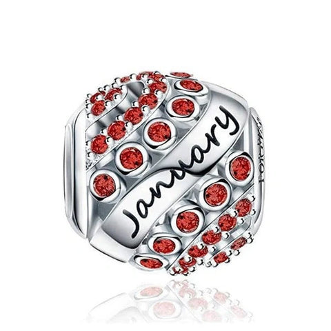 jewlouli glittering birthstone bead charmscharmjewlouli jewelry fits pandora bracelet
