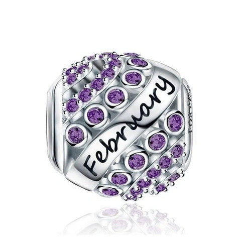 jewlouli glittering birthstone bead charmscharmjewlouli jewelry fits pandora bracelet