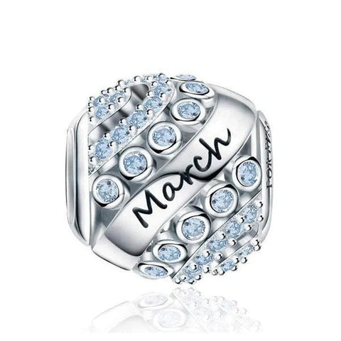 Glittering Birthstone Bead Charms - Glittering Birthstone Bead Charms