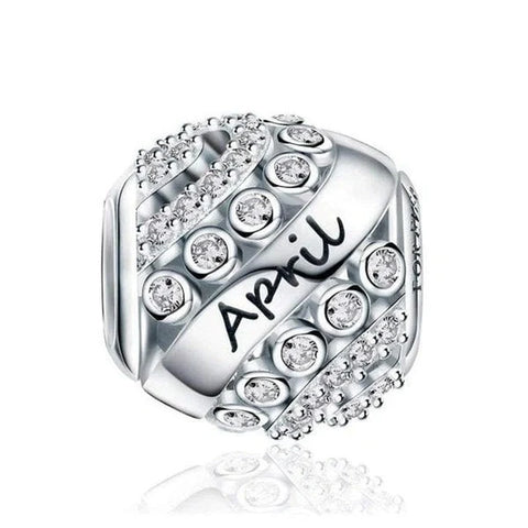 jewlouli glittering birthstone bead charmscharmjewlouli jewelry fits pandora bracelet