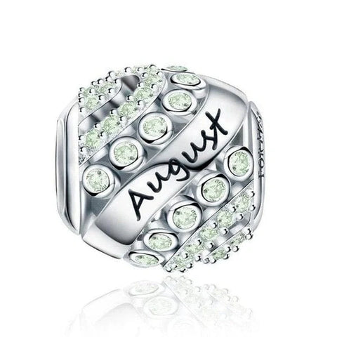 jewlouli glittering birthstone bead charmscharmjewlouli jewelry fits pandora bracelet