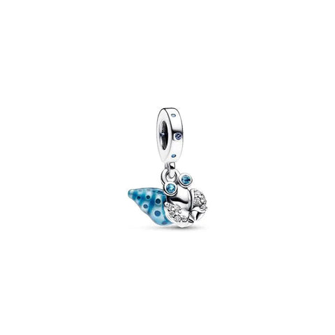 Glow-in-the-dark Hermit Crab Dangle Charm