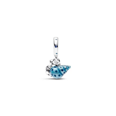 Glow-in-the-dark Hermit Crab Dangle Charm