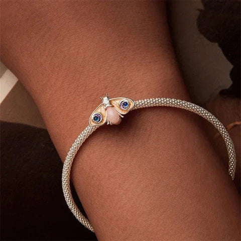 jewlouli glow in the dark luminous butterfly pandora charm jewelry fits pandora bracelet