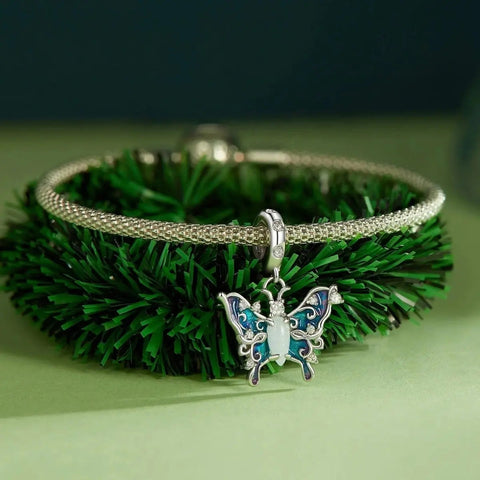 Glow in the Dark Luminous Celestial Butterfly Dangle Charm - Glow in the Dark Luminous Celestial Butterfly Dangle Charm