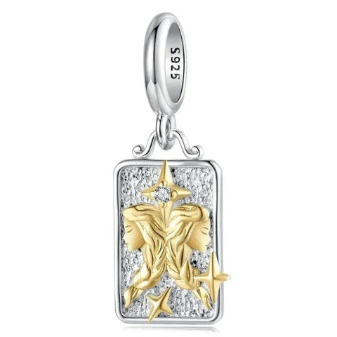 Gold & Silver Astrology Signs Zodiac Constellation Charms - Gold & Silver Astrology Signs Zodiac Constellation Charms