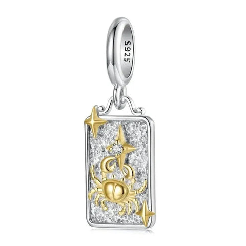 Gold & Silver Astrology Signs Zodiac Constellation Charms - Gold & Silver Astrology Signs Zodiac Constellation Charms