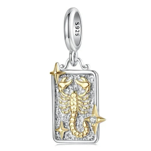 Gold & Silver Astrology Signs Zodiac Constellation Charms - Gold & Silver Astrology Signs Zodiac Constellation Charms