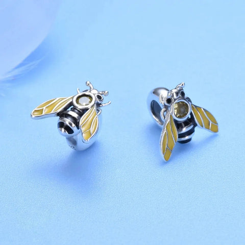 Golden Honey Bee Charm