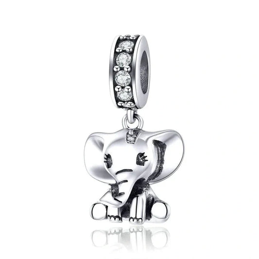 good-luck-elephant-charm Jewelry fits Pandora bracelet affordable charm