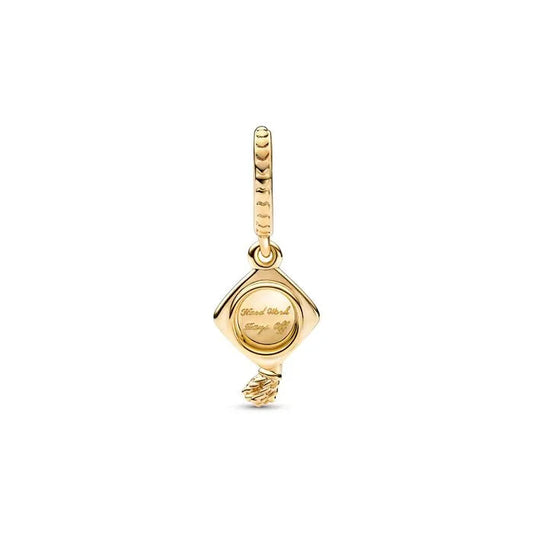 Graduation Cap Dangle Charm