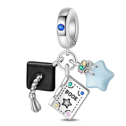 Graduation Dangle Charm - Graduation Dangle Charm