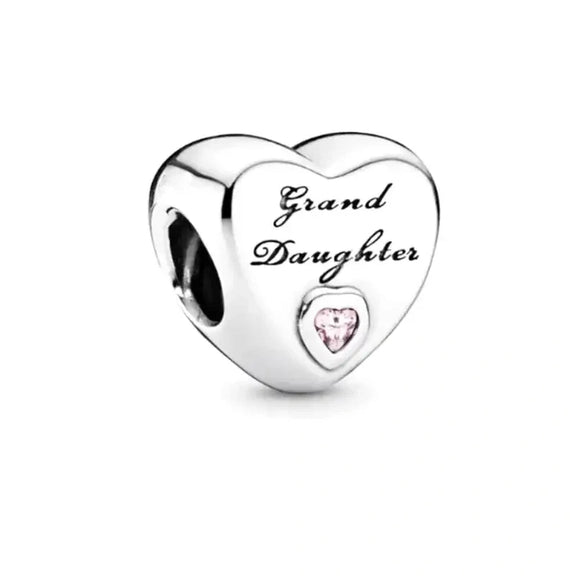 Grand Daughter Charm - grand-daughter-charm Pandora charm affordable fits bracelet Jewelry