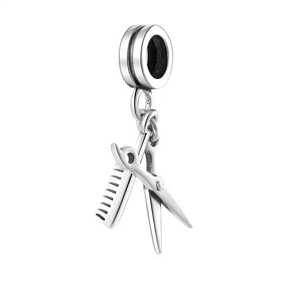 Hairdresser Charm - hairdresser Pandora charm Jewelry fits bracelet affordable