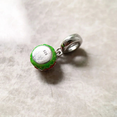 Hamburger Charm - Hamburger Charm - Fits pandora Bracelet