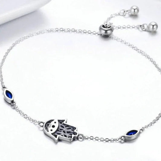 hamsa-evil-eye-charm-bracelet charm affordable fits Pandora bracelet Jewelry