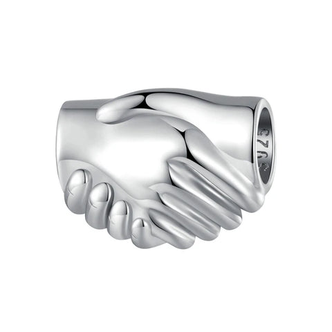 handshake-charm Pandora Jewelry affordable fits bracelet charm