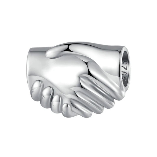 handshake-charm Pandora Jewelry affordable fits bracelet charm